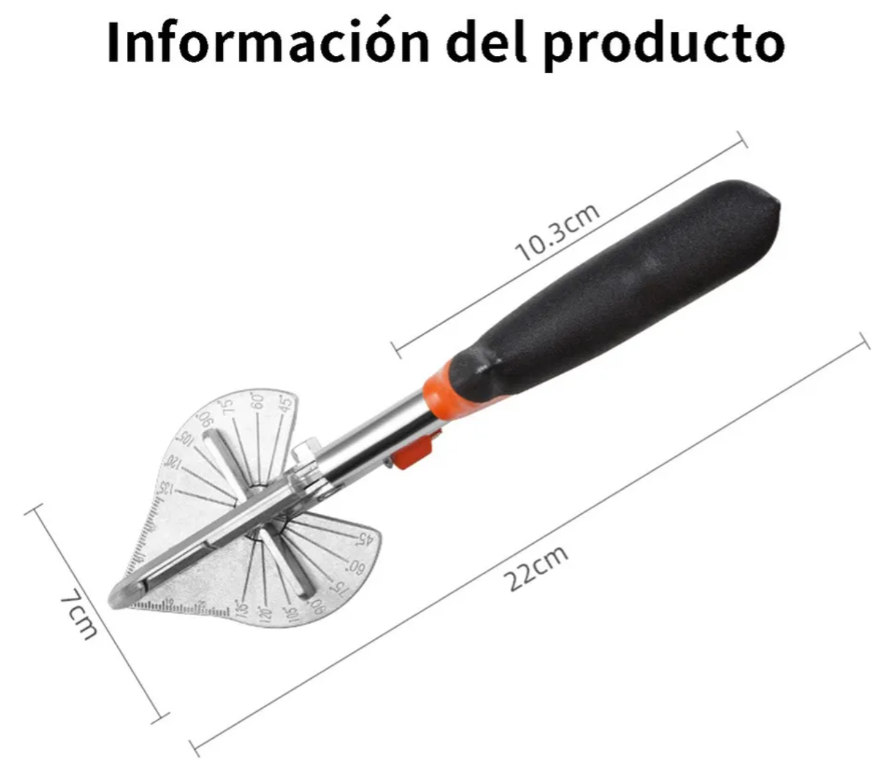 Tijeras Inglete Cortador Multiangulo